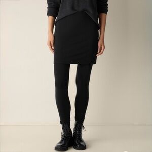 Eileen Fisher Stretch Jersey Knit Skirted Legging NWT